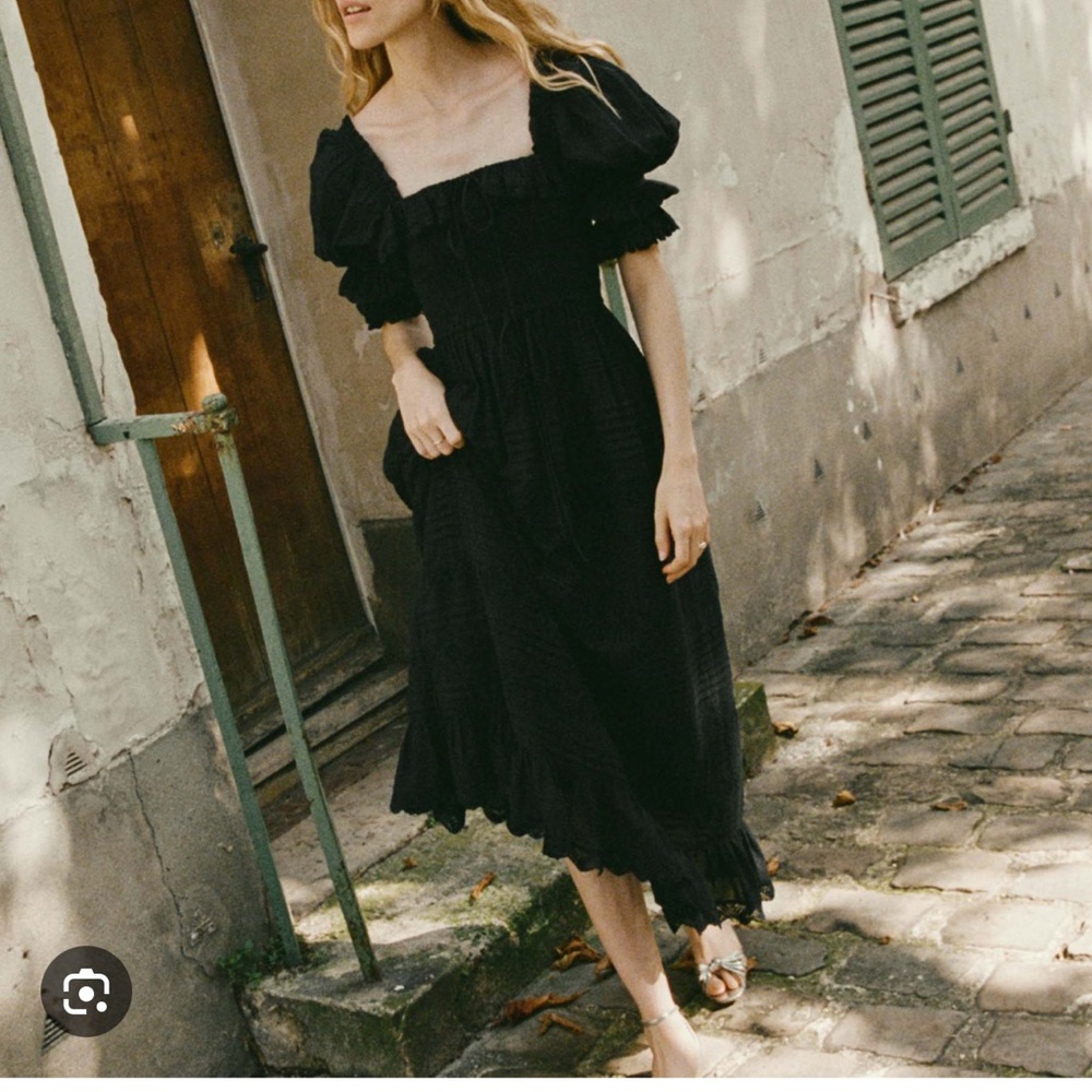 NWT DOEN IZABAL DRESS -- NAVY